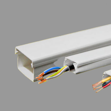 Atlanta plastic electrical cable molding 12mm x 8mm for organizing and protecting wiring
