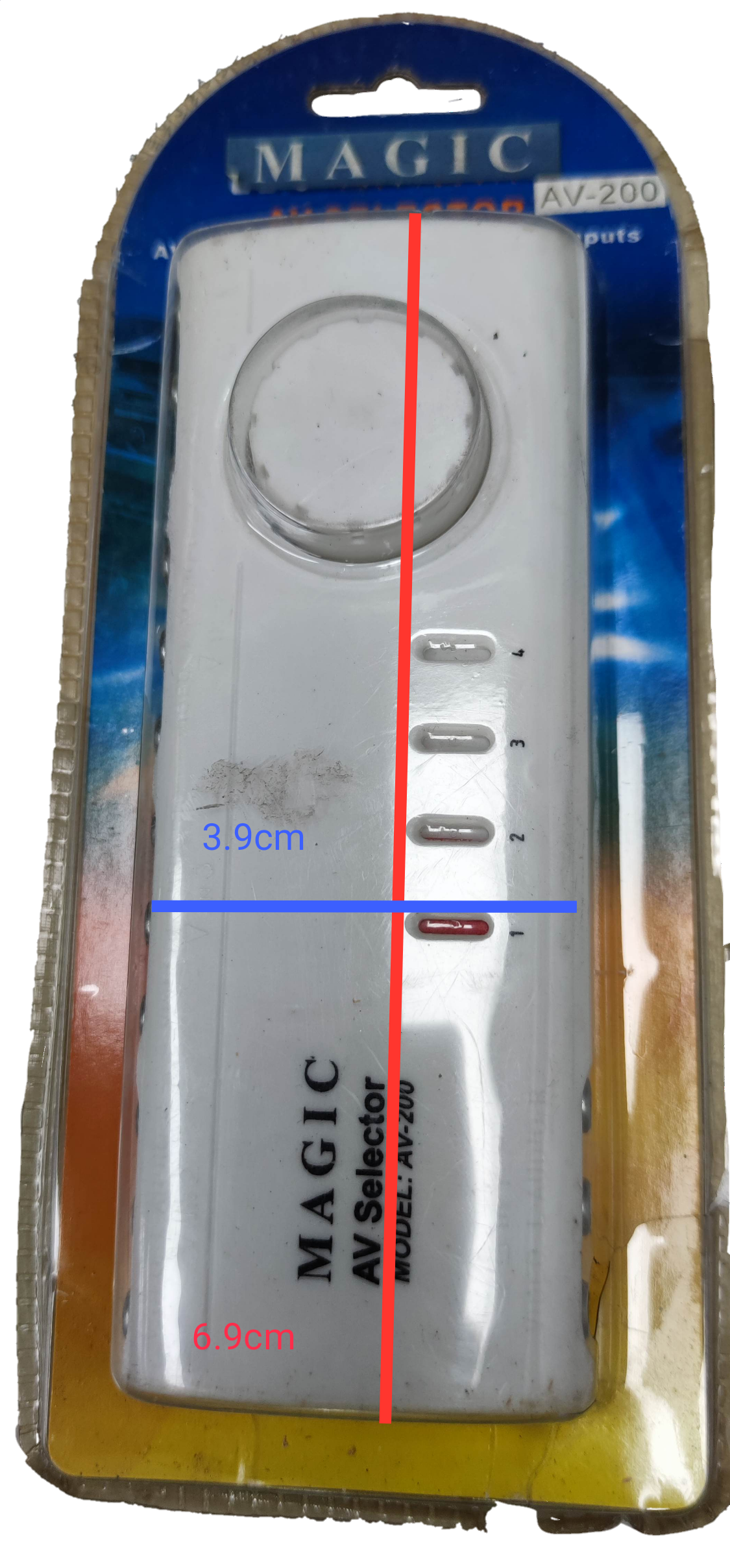 Magic Audio Video Selector Switch with multiple input options for seamless connectivity