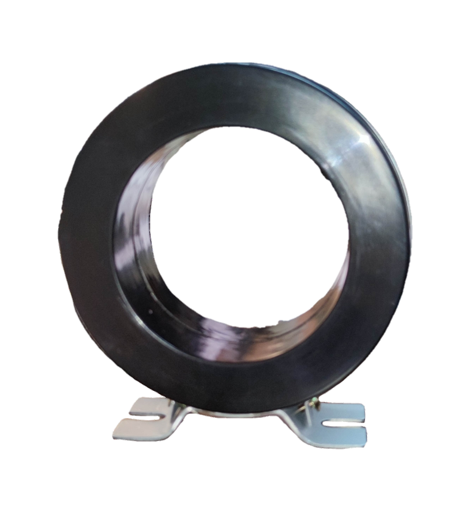 Auspicious 800A 5A current transformer black circular ring with metal stand for door chimes and bells