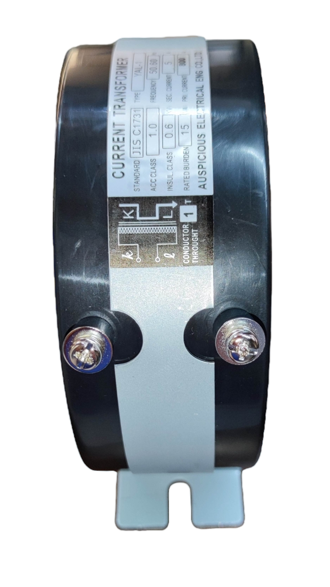 Auspicious 800A 5A current transformer for door chimes and bells with clear label and screw terminals