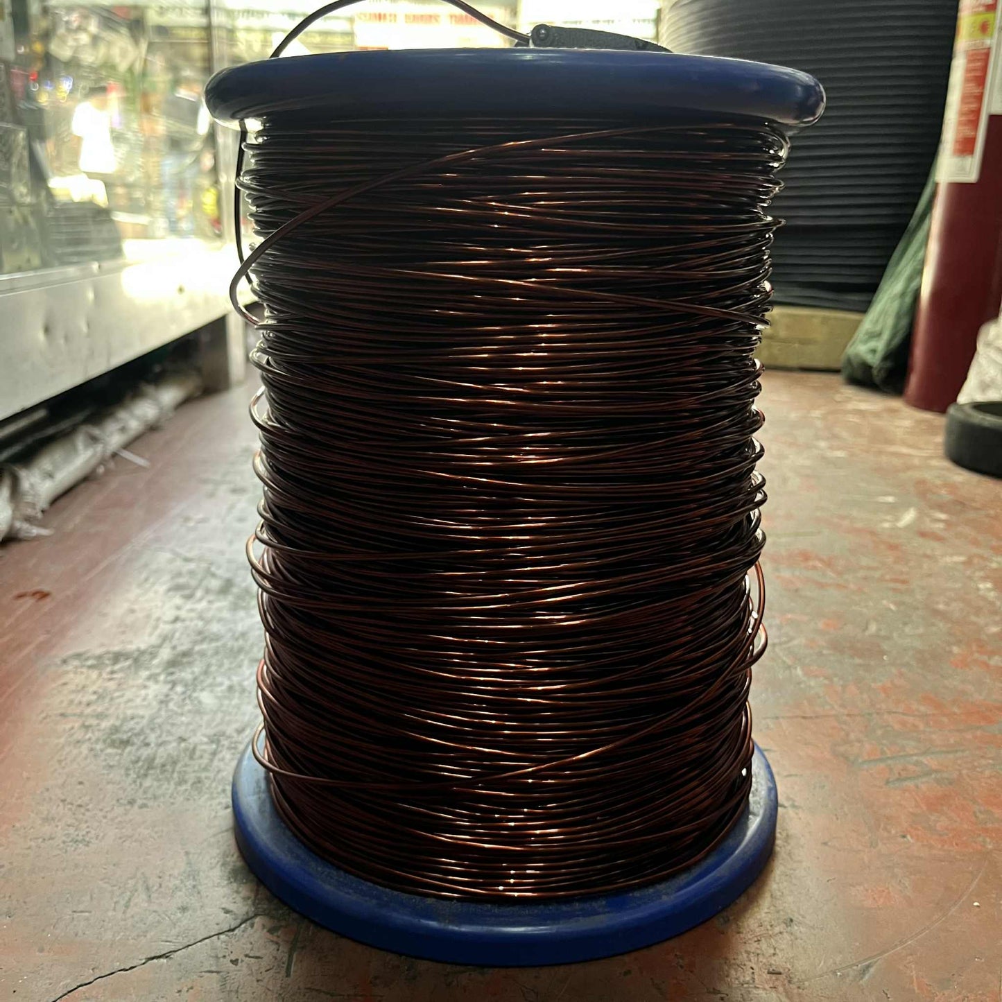 Philflex AWG 10 electrical wire 800G wound on a spool for flexible wiring solutions