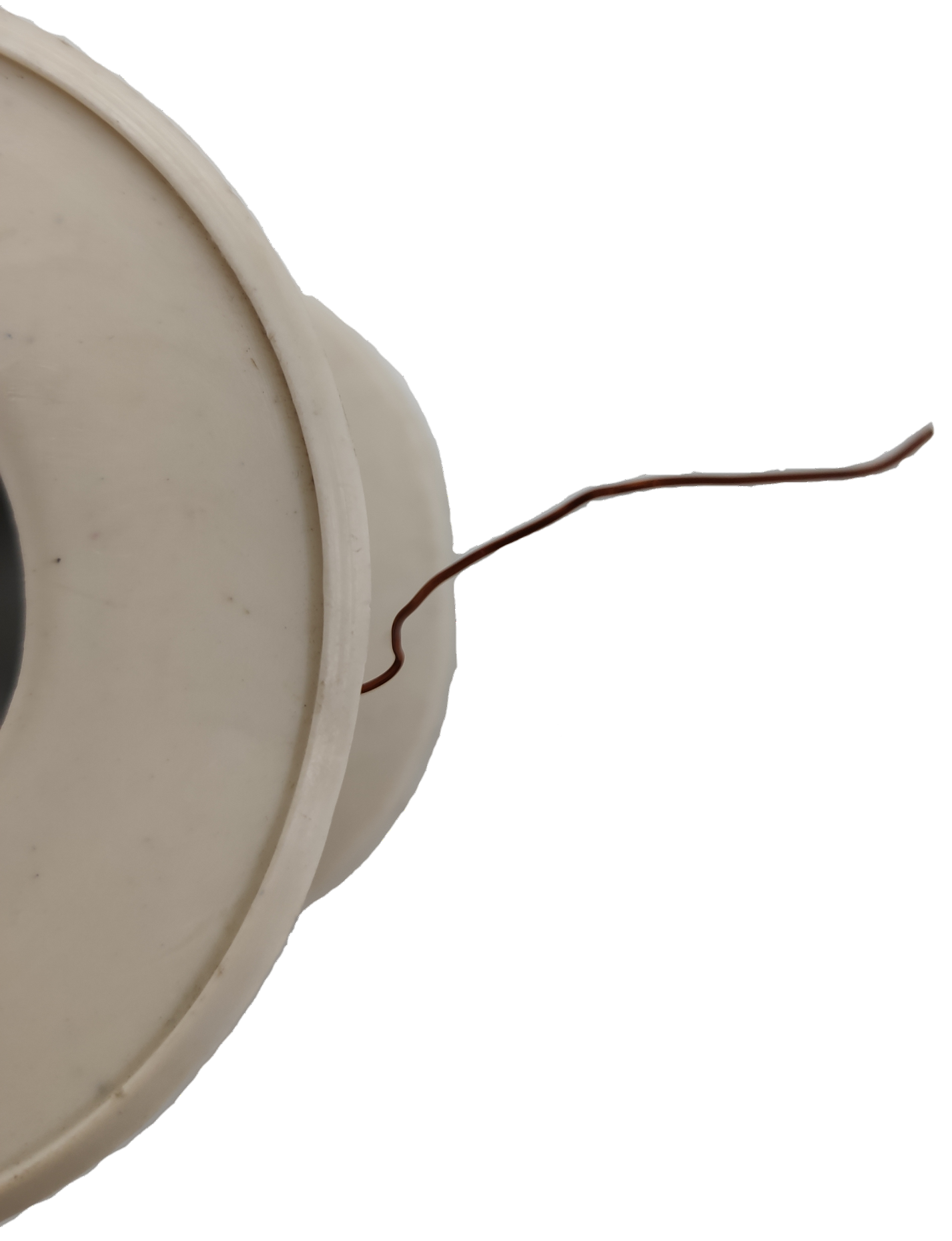 Philflex AWG 43 magnet wire spool with thin copper wire for electrical applications