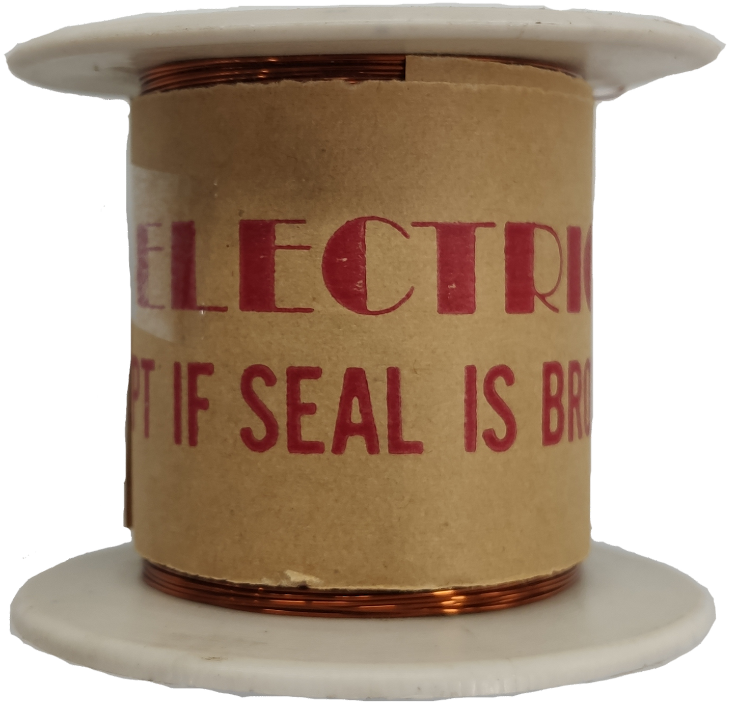 Philflex AWG 43 magnet wire spool wrapped with copper wire for electrical applications