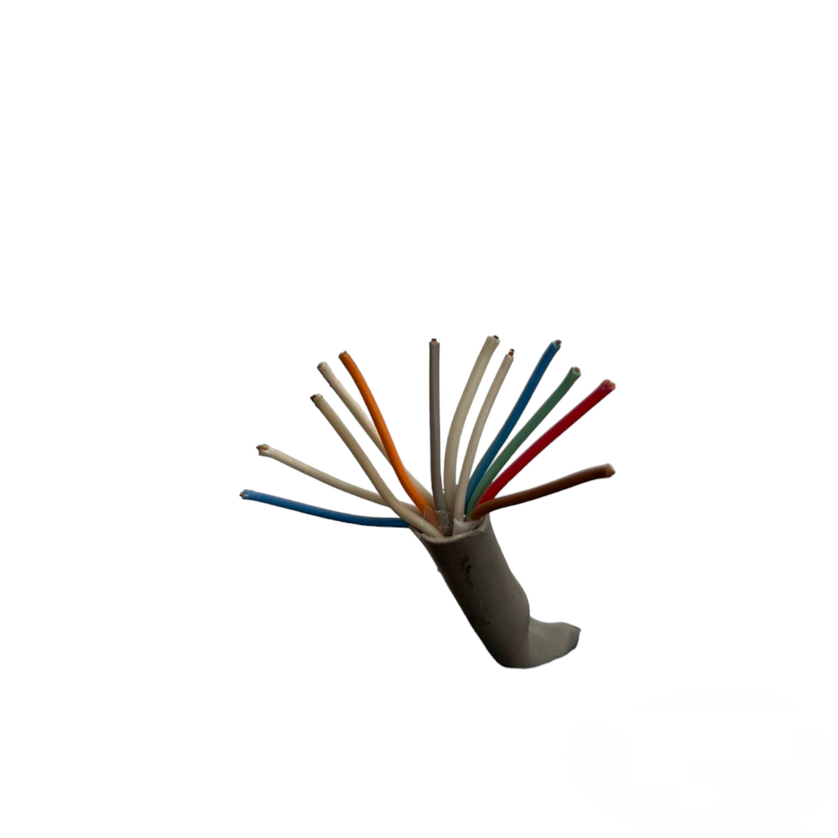 Phiflex Intercom Cable 6 pairs 0.65mm or AWG 22 Solid ( 12 Cables)