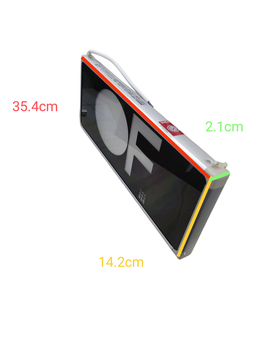 Floor Building Sign Light Signage Glass 220V 3W GB17945-2010 (G)SF