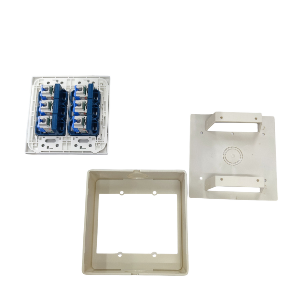 Panasonic 6 Gang LAN Outlet CAT6 with Utility Box WEG6806+(6XWEG24886)+Utility Box