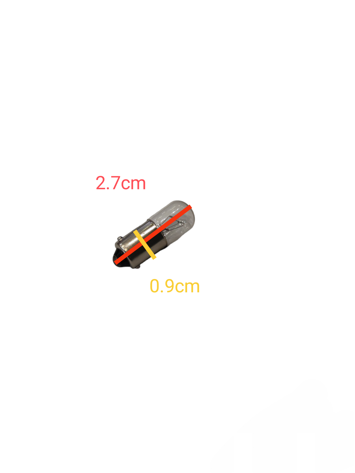Denko Pilot Lamp 6V 1W B9 Japan, 6V 1W B9 Indicator Bulb