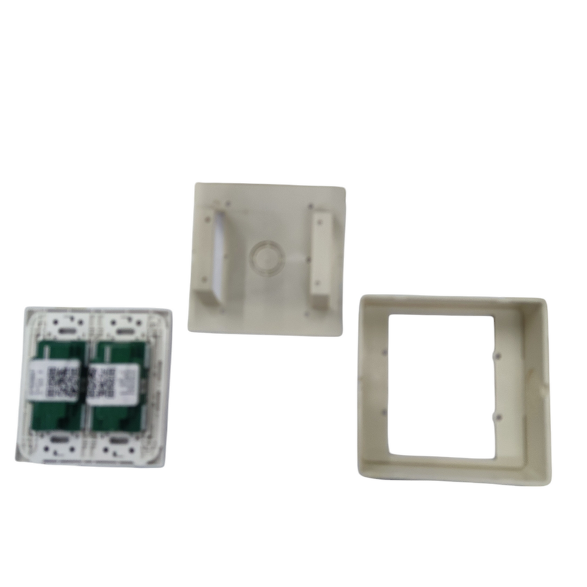Panasonic 4 Gang Flat Pin Outlet with Ground 16A 220V WEG6806+(2XWEG1512-5)+Utility Box
