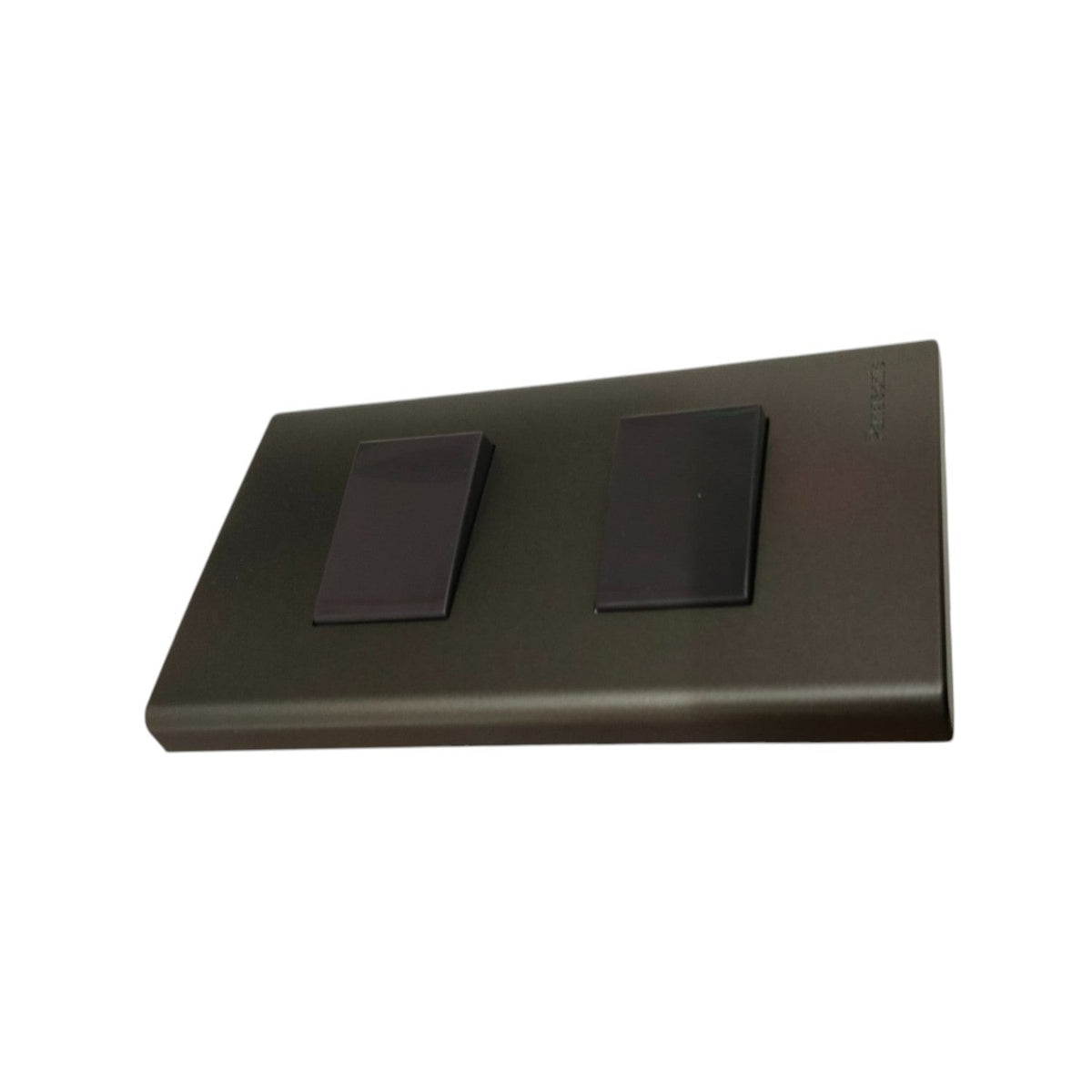 Panasonic 2 Gang 3 Way Switch 16A 250V with Plate Cover Metallic Gray WEG6802MH-1/2XWEG5002HK-5
