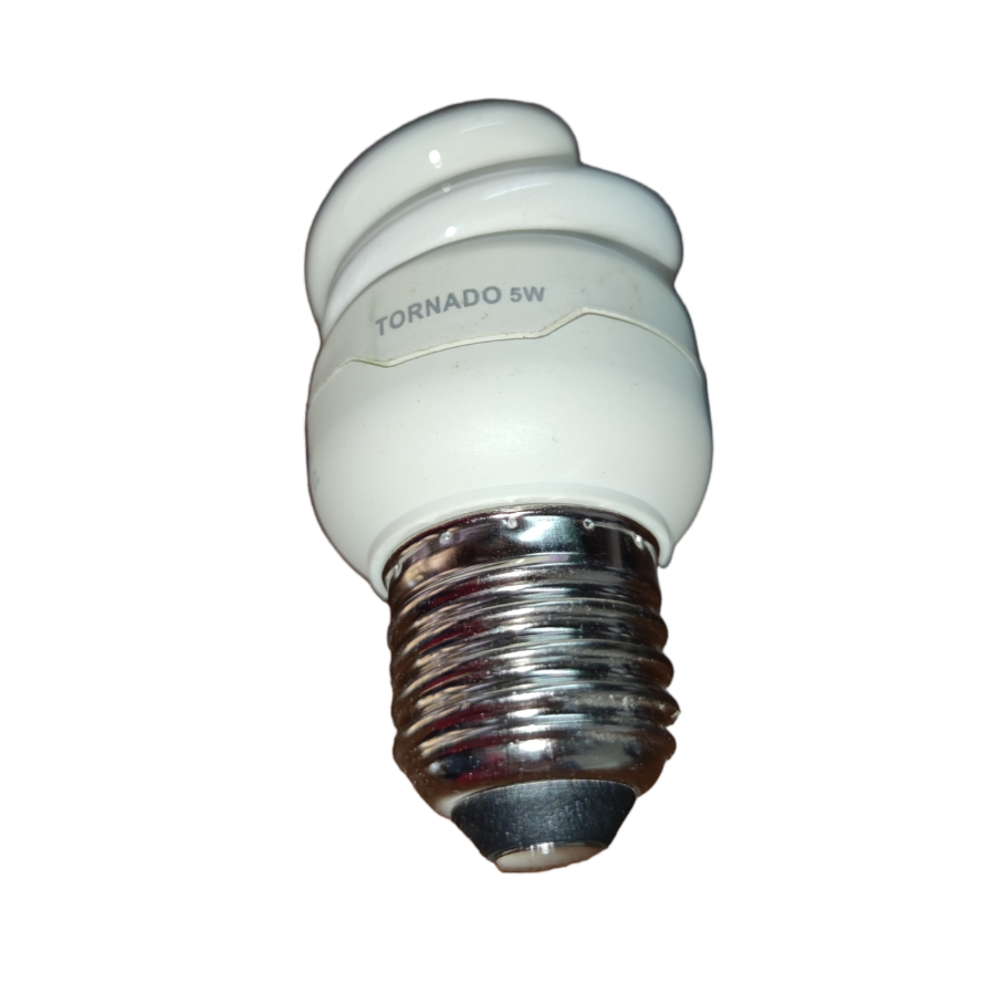 Philips 5W CFL E27 220V Spiral Tornado Daylight