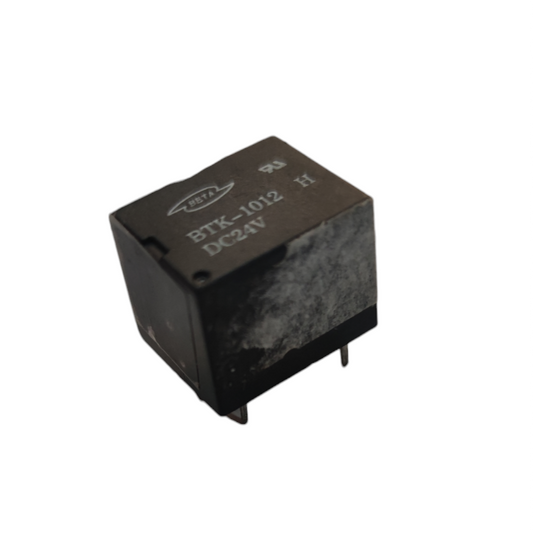 Black 24 volt relay switch 5 terminal electrical component for local circuitry parts