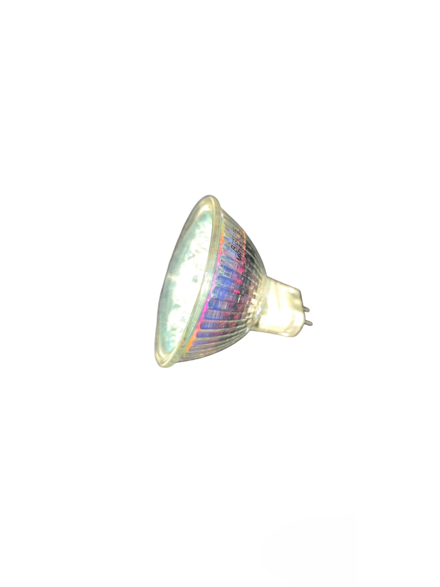 Biglite 1W LED MR16 bulb with clear reflector and two-pin base for energy-efficient lighting