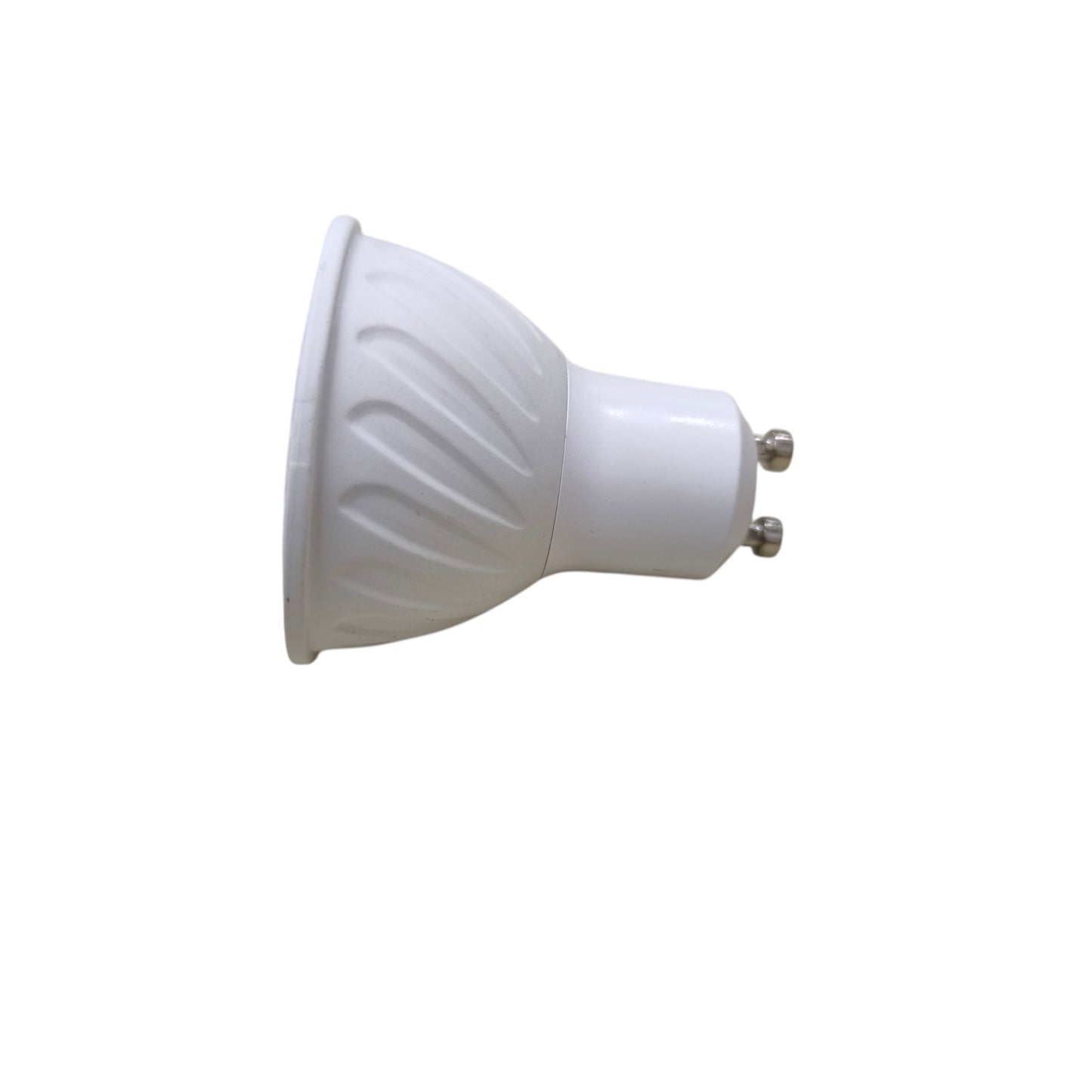 Biglite 7W MR-16 LED bulb GU10 white spotlight with finned heat sink for recessed and track lighting