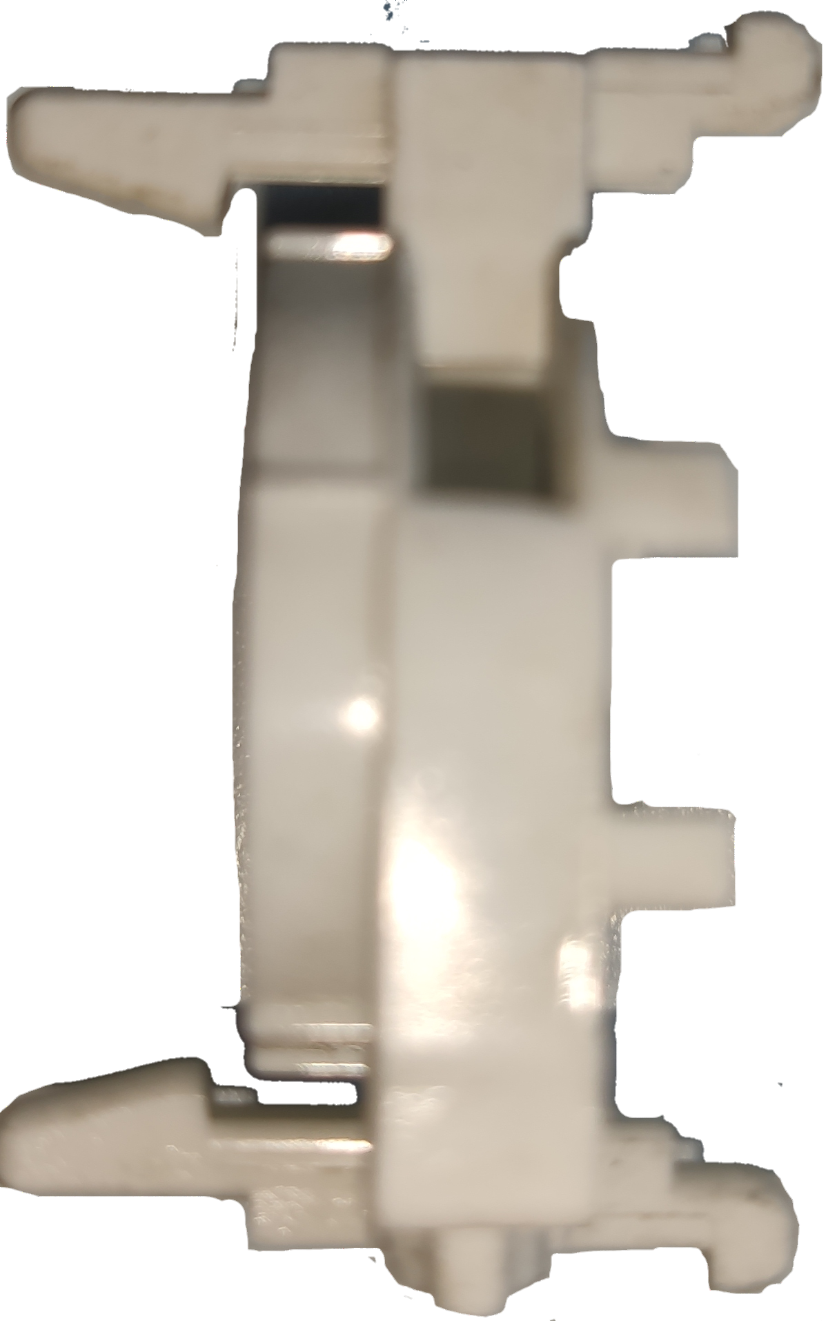 White BJB T100 starter holder electrical component for circuit assemblies