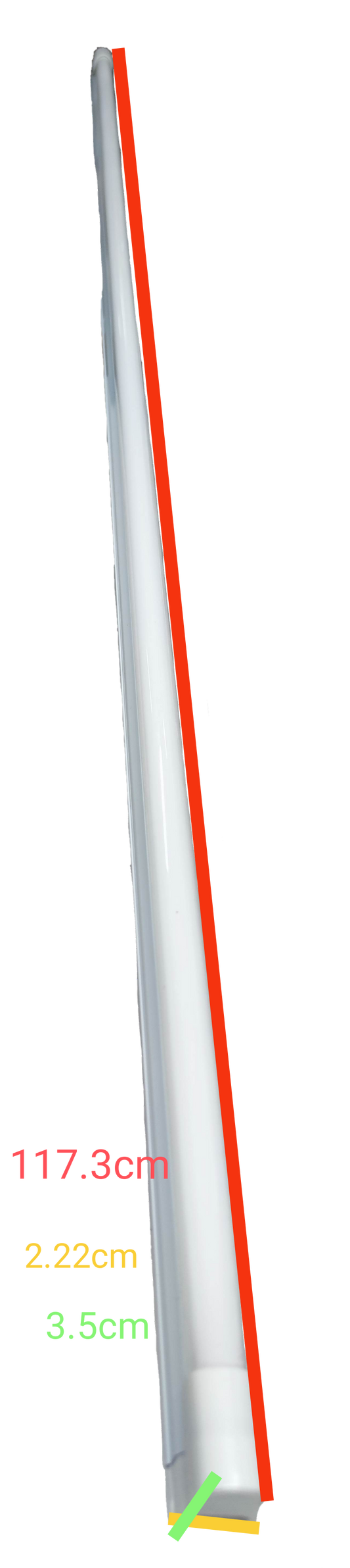 Firefly blue fluorescent lamp 28 watt 220V long tube light with white casing