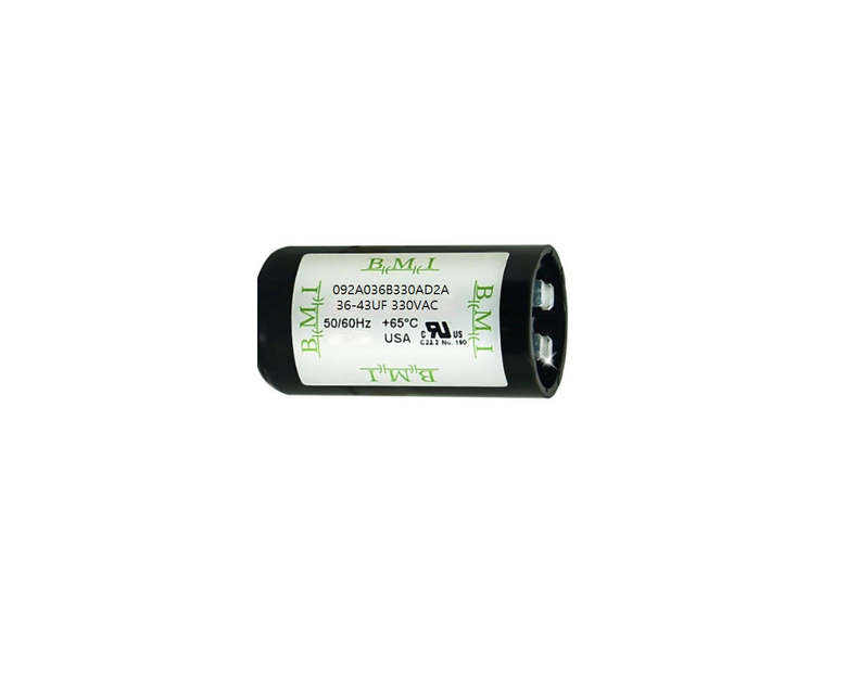 BMI Starting Capacitor 36-43 UF electrical component for motor start applications