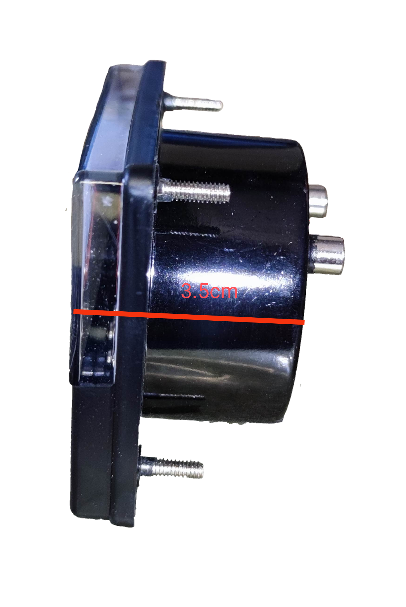 Brother Panel Meter 10V electrical trade tool with compact black casing and metal connectors