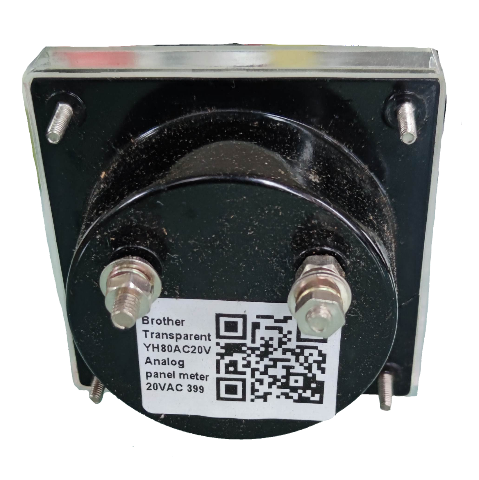 Brother Panel Meter 20V for AC and DC analog electrical trade tool with transparent casing