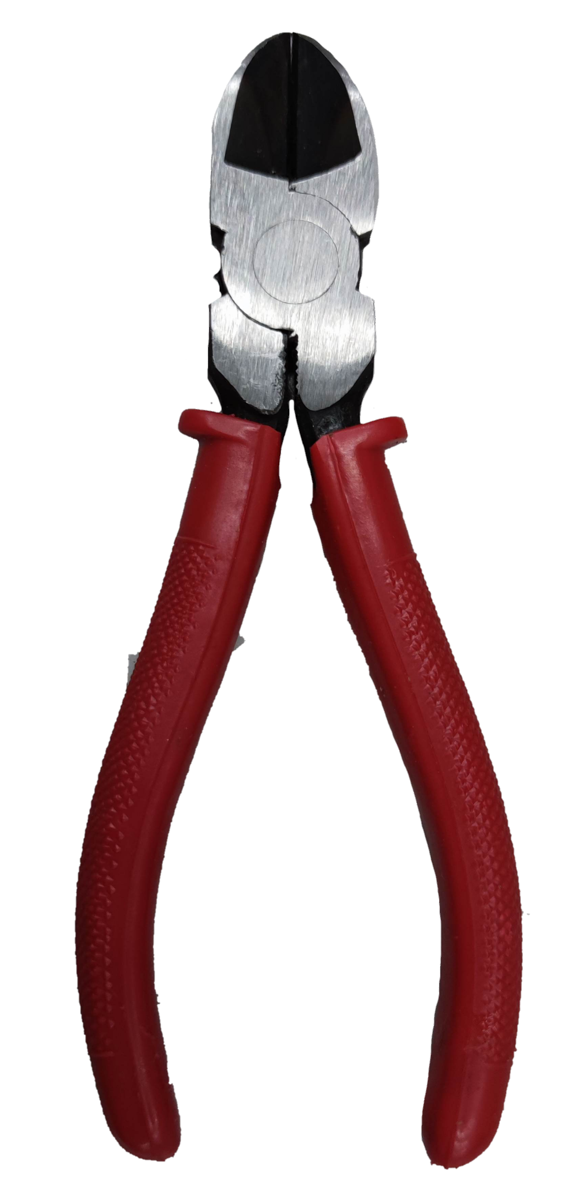 Butterfly Diagonal Cutting Pliers 6 Inch 152mm with red ergonomic handles and steel cutting head for electricians