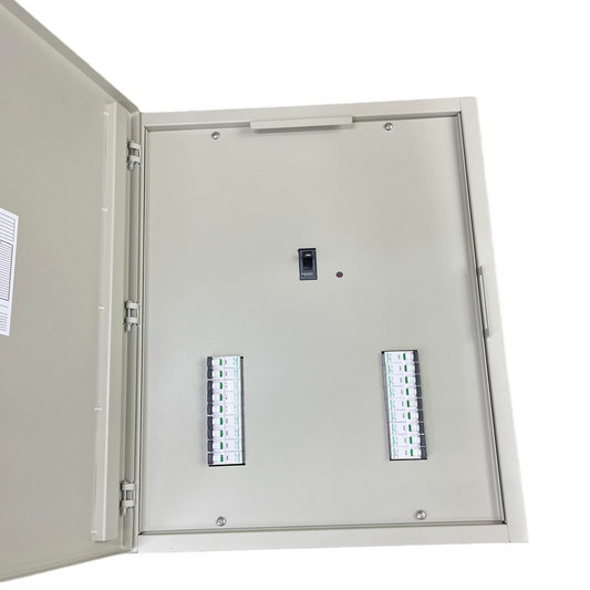 Panel Board Main EZC250F 200A 3 Pole with 18 Branches 1 Pole IC60N Schneider Breakers