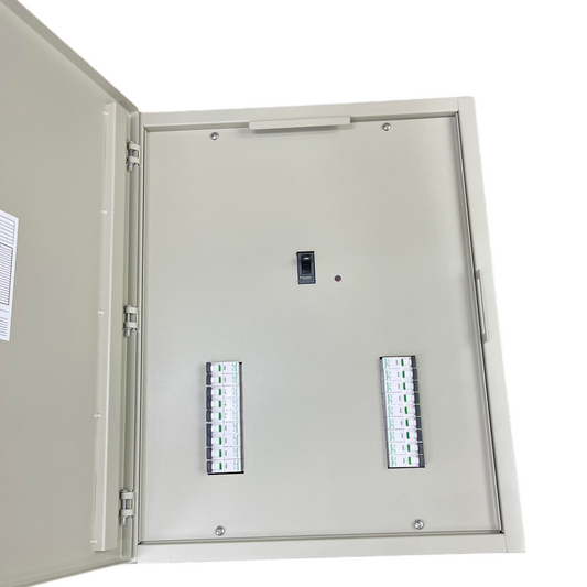 Panel Board Main EZC250F 125A 3 Pole with 18 Branches 1 Pole IC60N Schneider Breakers