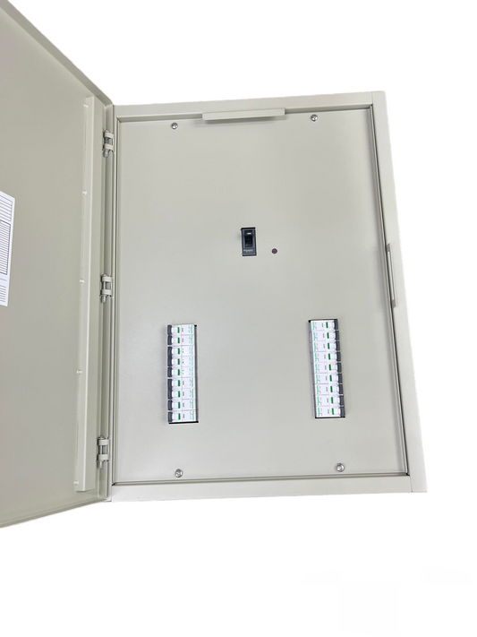 Panel Board Main EZC250H 125A 3 Pole with 18 Branches 1 Pole IC60N Schneider Breakers