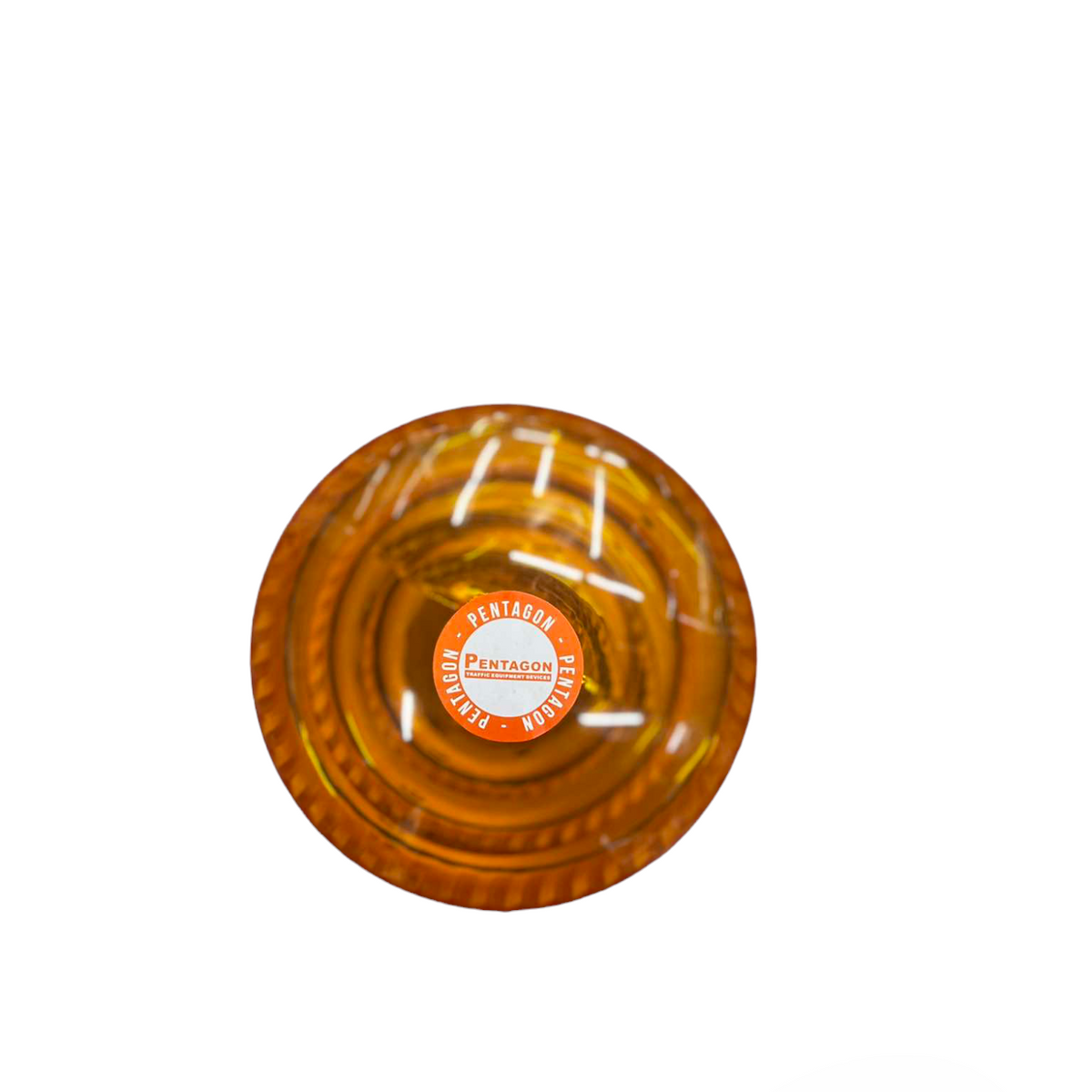 Pentagon Warning Light Revolving Light Available in Amber or Red Color 12V or 24VDC