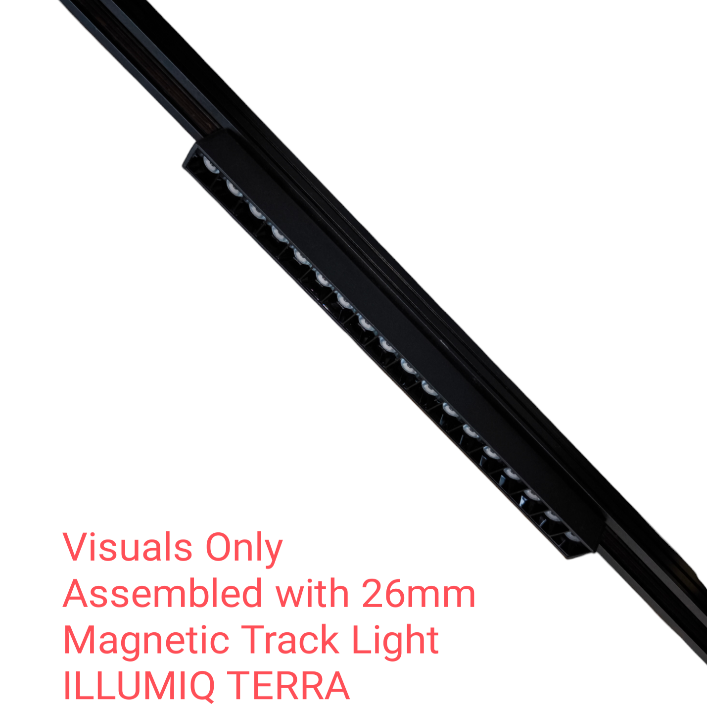 ILLUMIQ TERRA 18W LED Track Light Grille Type For Magnetic Track Light Series 20 (6000K)