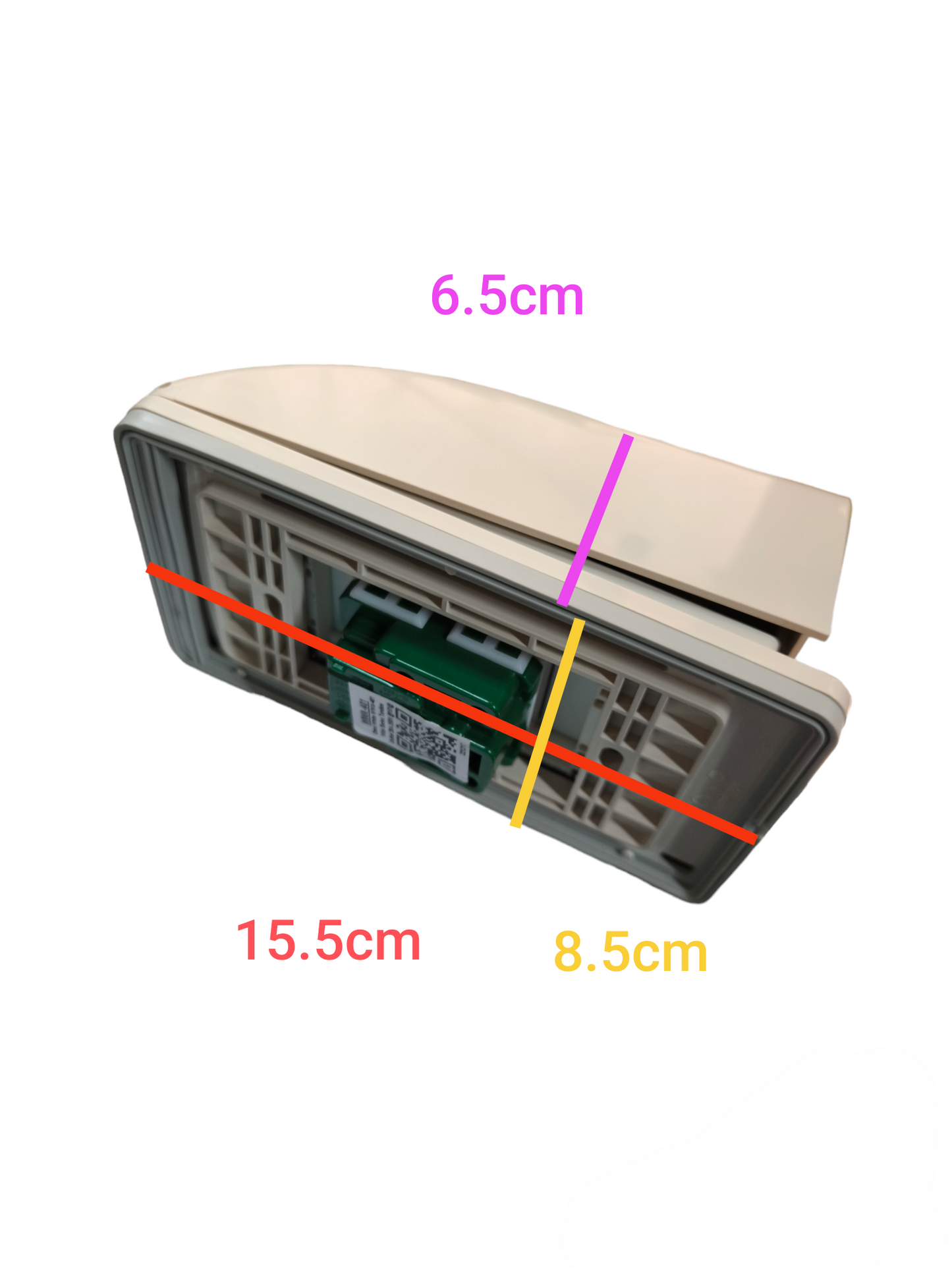 Omni Weatherproof Aircon Tandem Outlet 20A 250V with Stainless Plate Cover WPP-601+WWP-111S+WWA-401