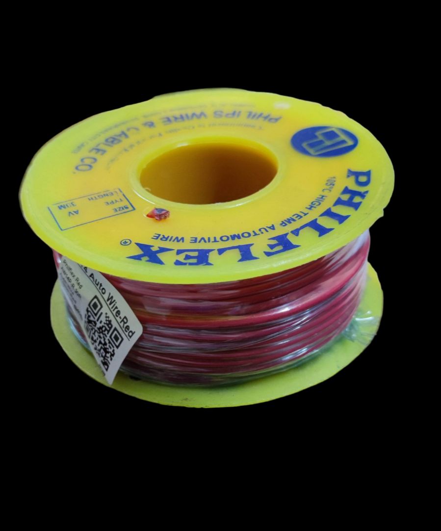 Philflex Auto Wire AWG 14 ( 2.0 mm), Automotive Wire #14 (2.0 mm) Black