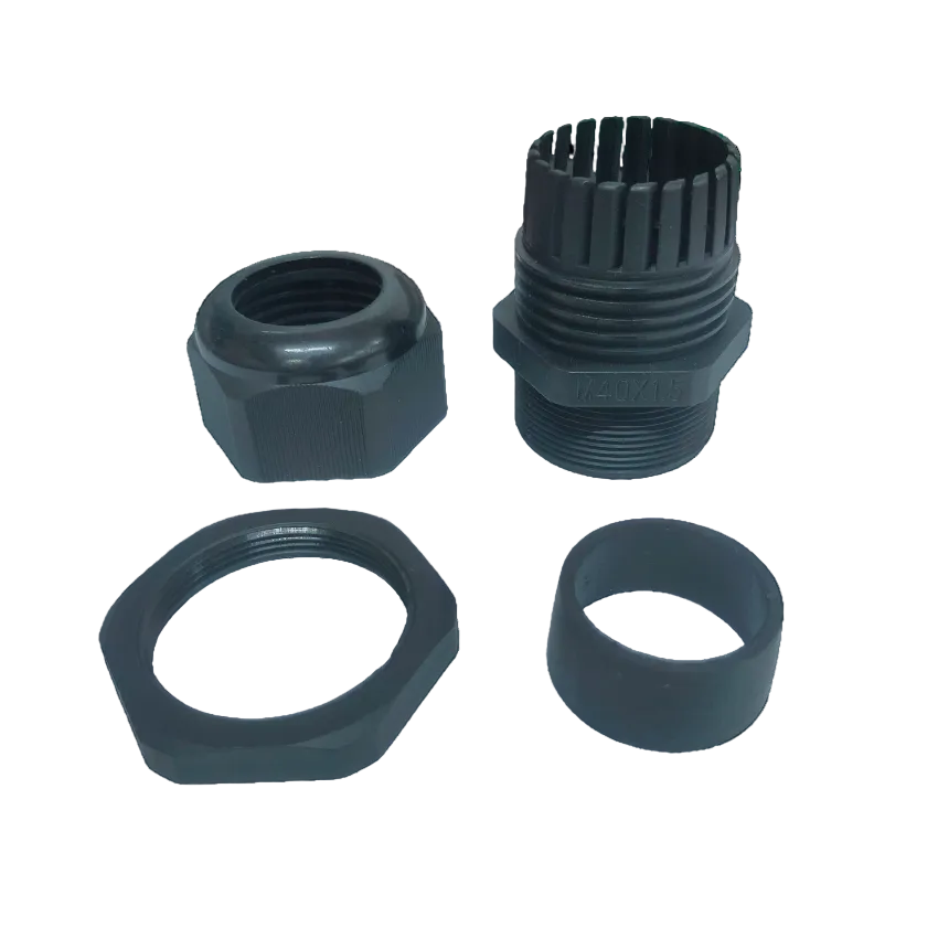 Grippes Cable Gland M40 22-28mm black cable management components set