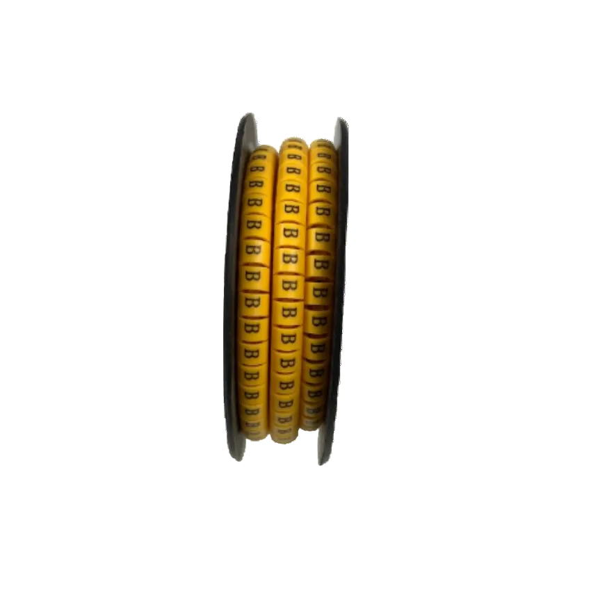 Grippes Cable Marker - B Yellow for organizing and identifying cables easily