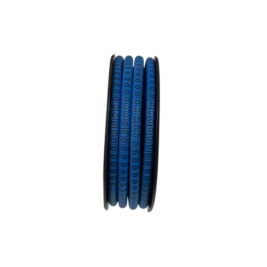 Grippes Cable Marker Blue - O for organized and efficient cable management