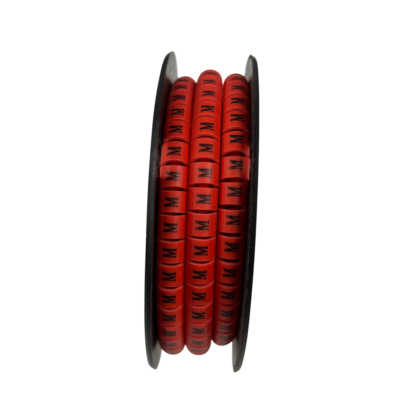 Grippes Cable Marker Red - M on a spool for organizing and labeling cables efficiently