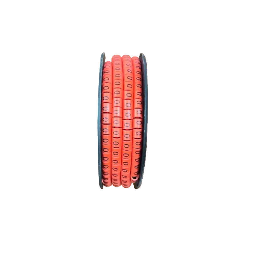 Grippes Cable Marker Red - O for organized cable management and easy identification