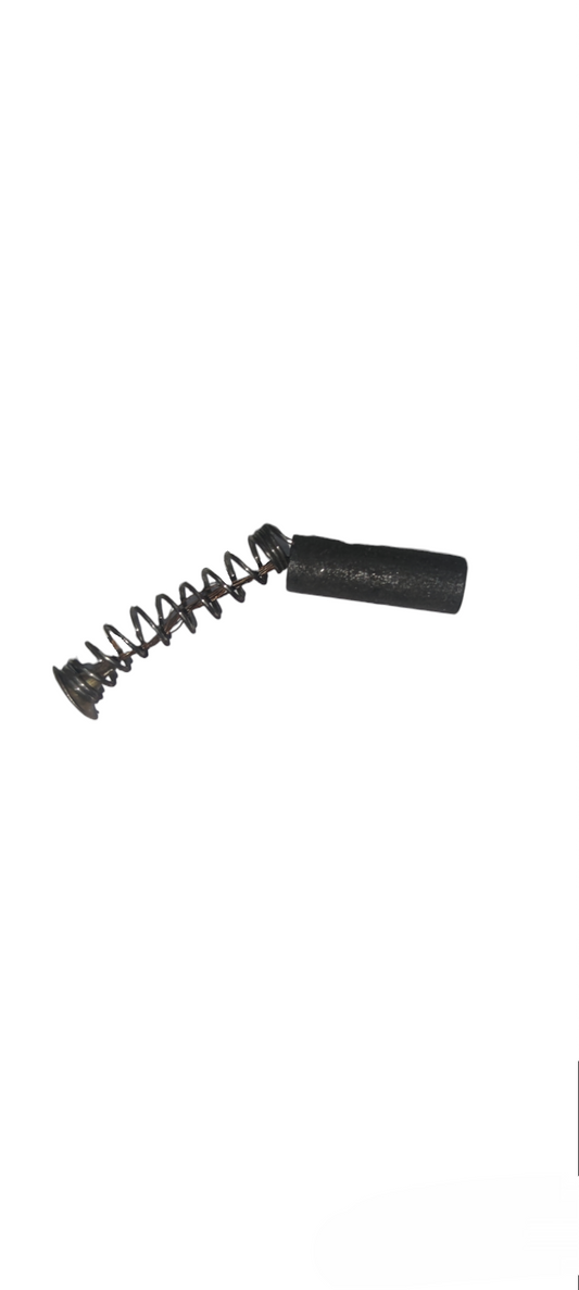 Tokina power tool replacement part showing Carbon Brush Different Kinds with spring attachment