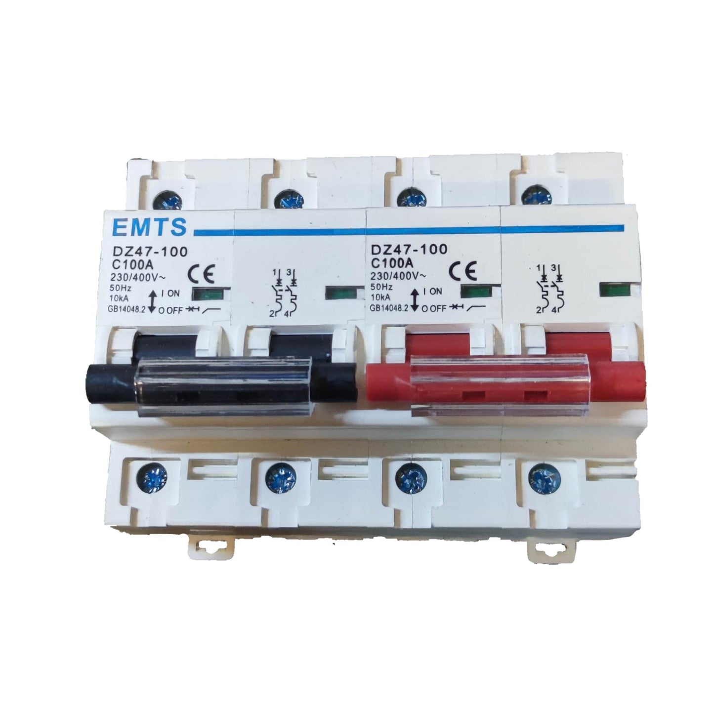 MTS 100A 2Pole Single Phase Miniature Type 10KAIC 220V