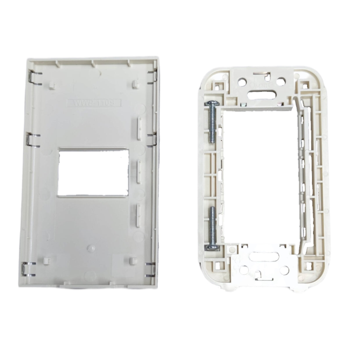 Omni 1 Gang Plate Chrome Cover Device WWP-110S