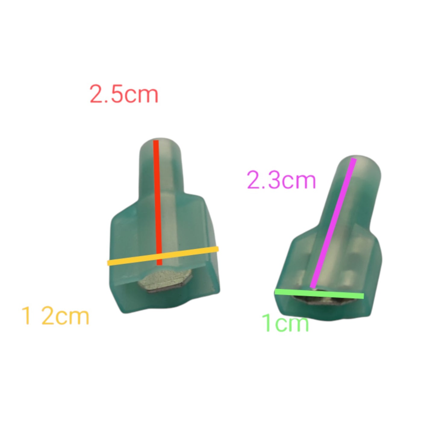 Insulated Terminal Lug Connector Male / Female ( 10PCS)