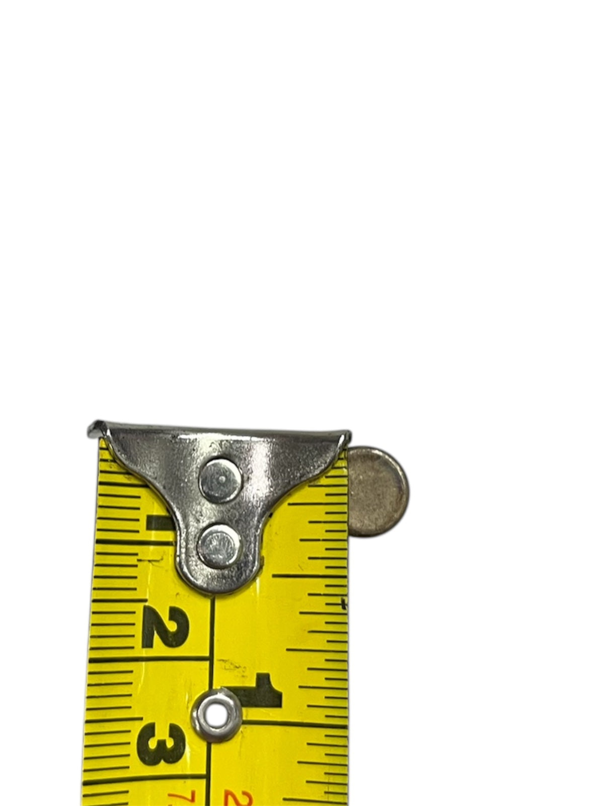 Yellow measuring tape showing size of Ceramic Fuse 20A 400v 8x31mm from China electrical parts