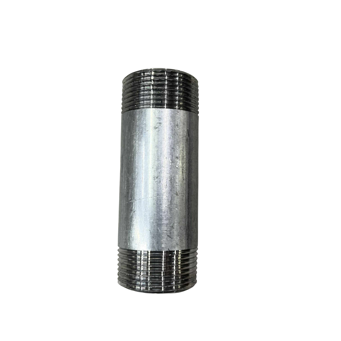 EMT Conduit Pipe Nipple 1 1/4 Inches x 4 Inches, Diameter 3.17cm x 9cm Length