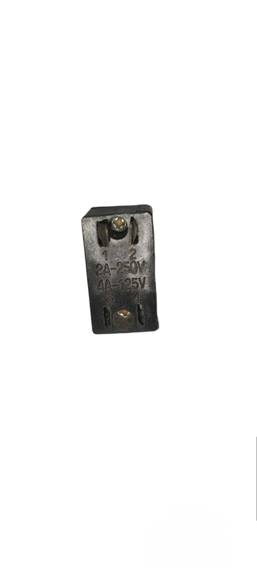 China Toggle Switch 2A 220V 2 Terminals black electrical switch for power points and plugs