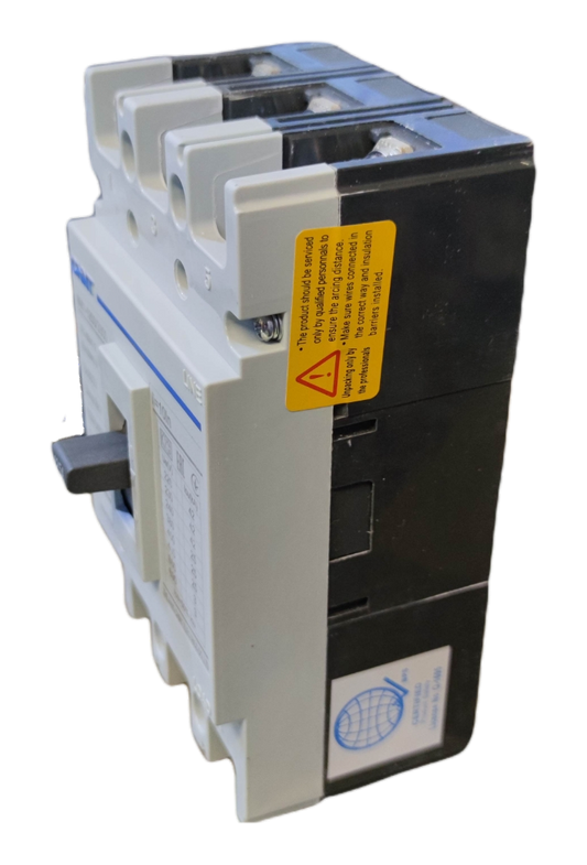 Chint 125 amp 25 KAIC circuit breaker 400V with three-phase design for electrical safety