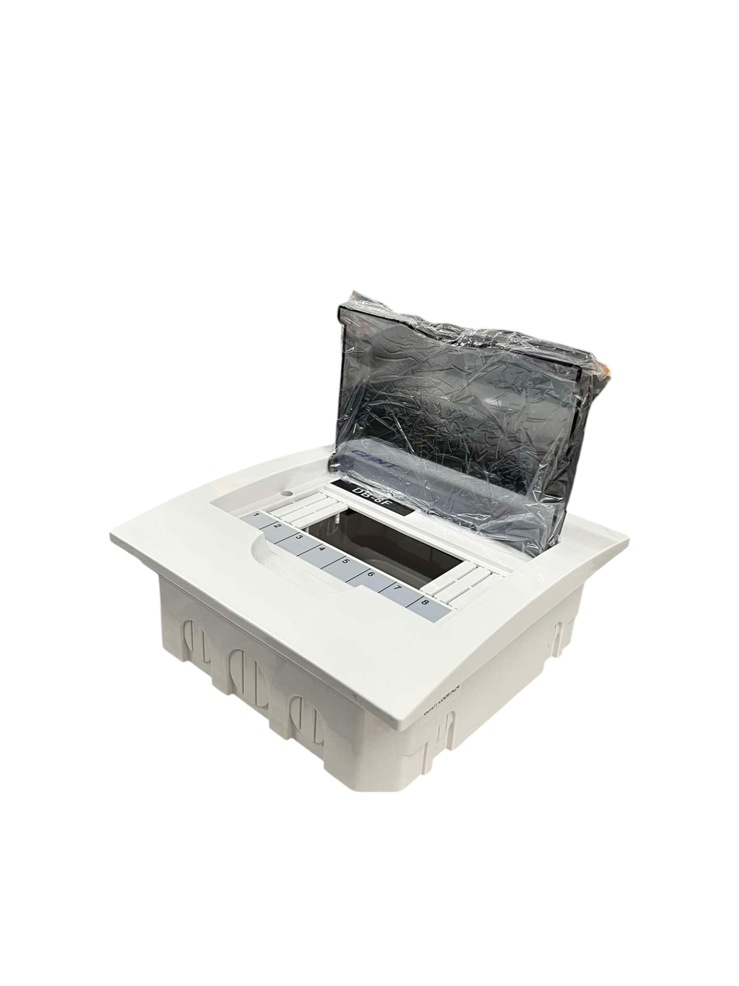 Chint 6 way panel board for safety switches with protective cover for electrical installations