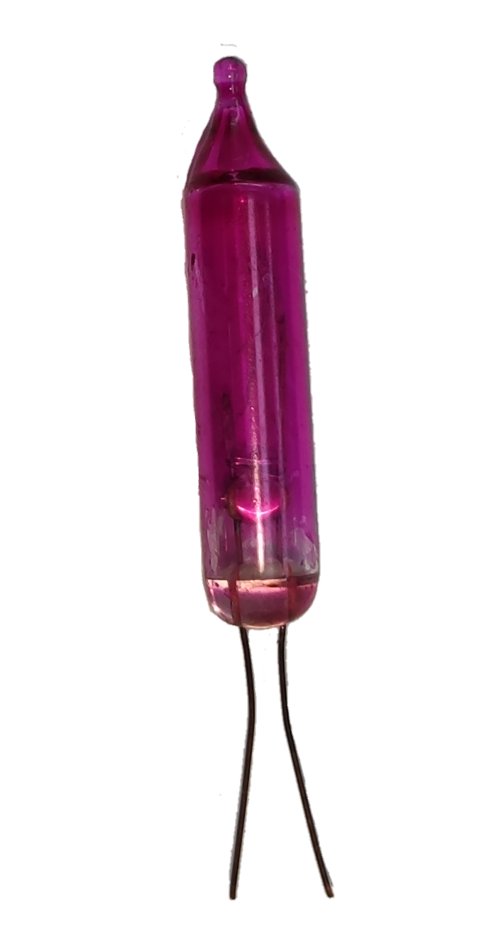 Electx Electrical Supply pink incandescent Christmas Light Bulbs with thin metal wires