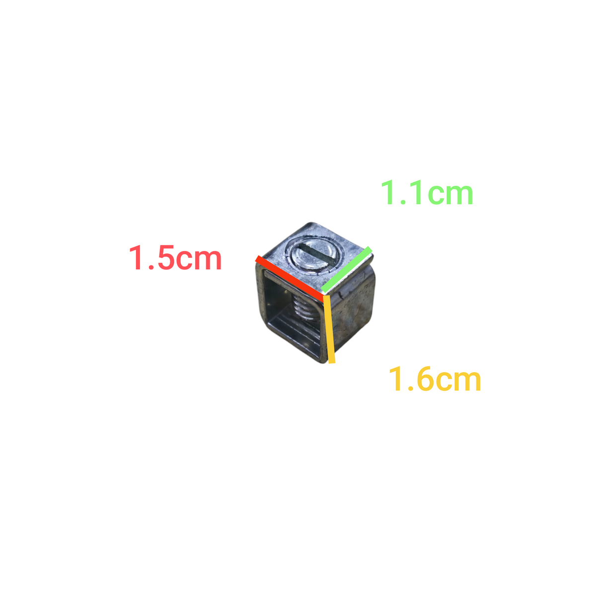 Circuit breaker bolt on lugs from GE and Koten with metal construction and screw fastening