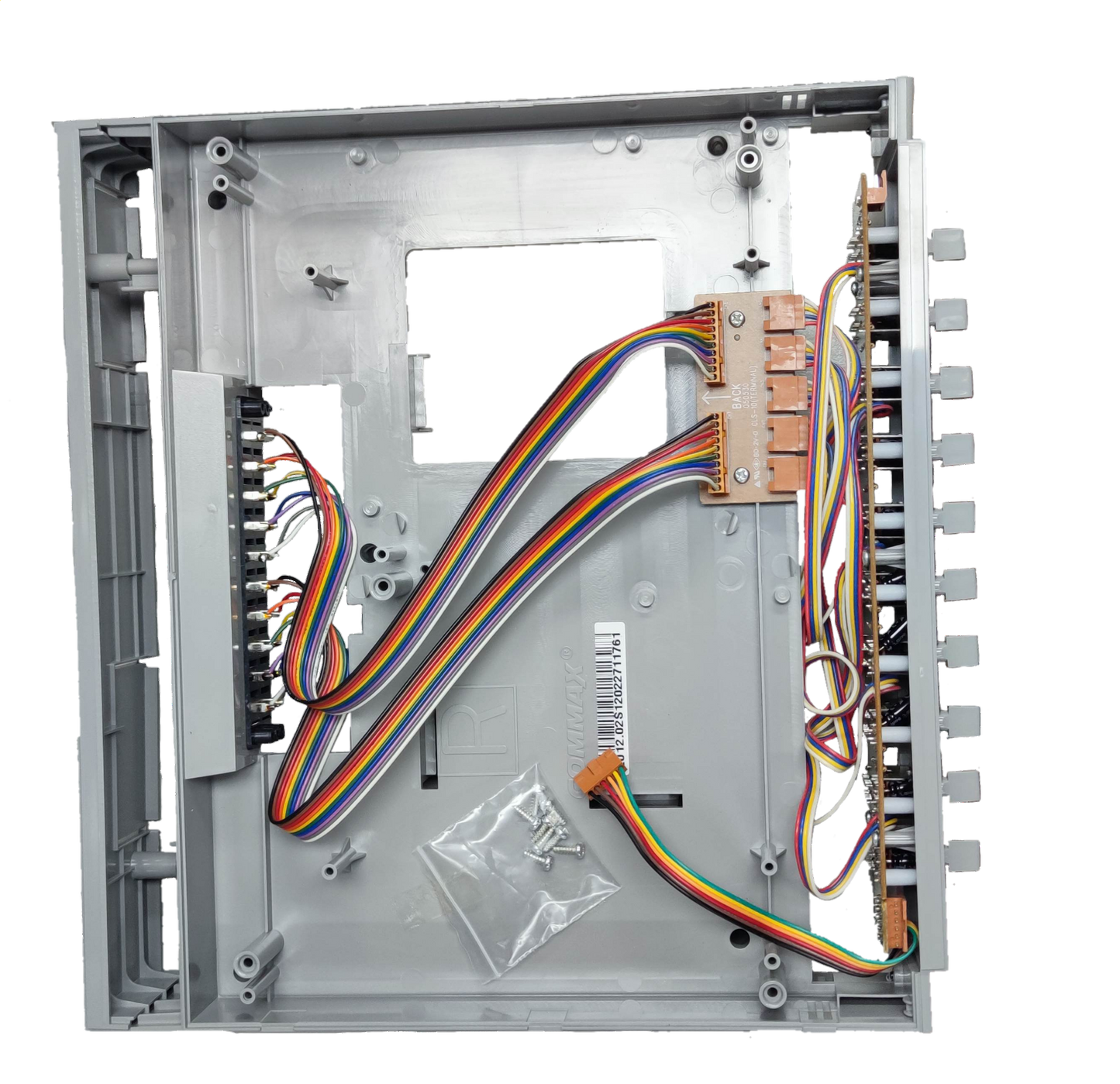 Commax Expansion Unit 10 Station for CLS-10T with internal wiring and circuit connectors for security system