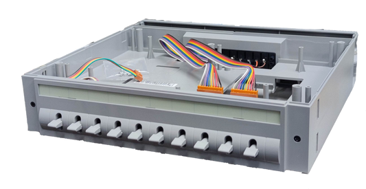 Commax Expansion Unit 10 Station for CLS-10T with multiple wiring ports for CCTV and security systems