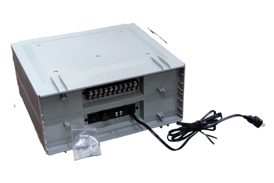 Commax 20 Station Intercom - CLS-10 unit with wiring and connection ports for security system setup