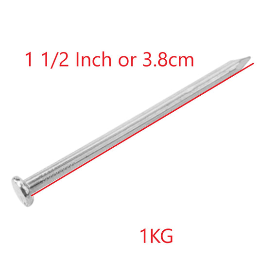 Concrete Nail 1 1/2 Inch Thick Type ( 1 KG)